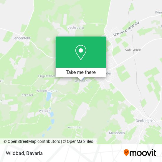 Карта Wildbad