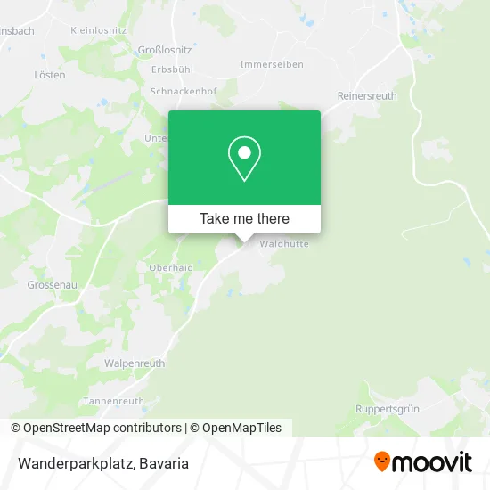 Карта Wanderparkplatz