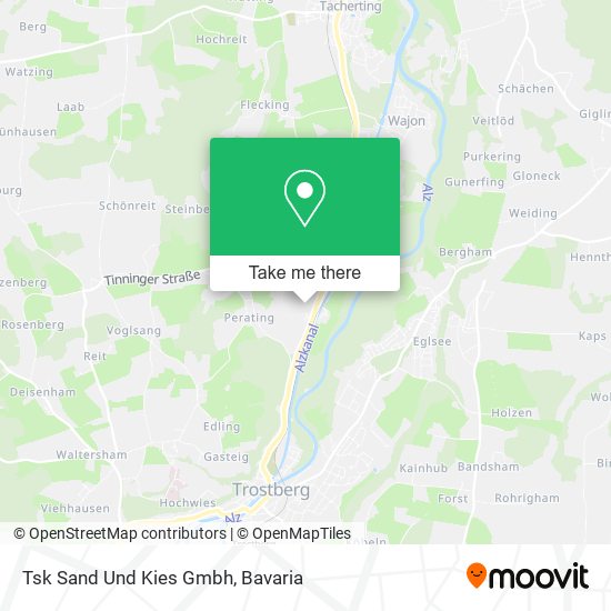 Tsk Sand Und Kies Gmbh map