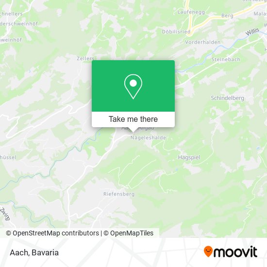 Карта Aach