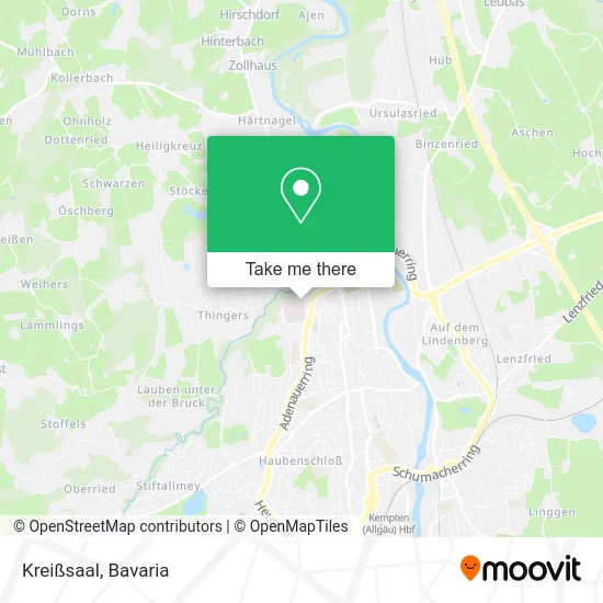 Карта Kreißsaal