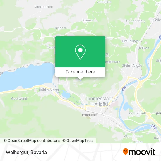 Карта Weihergut