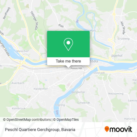Peschl Quartiere Gerchgroup map