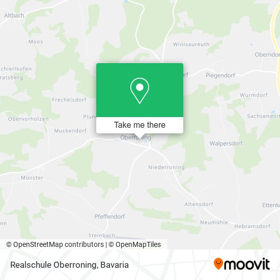 Карта Realschule Oberroning