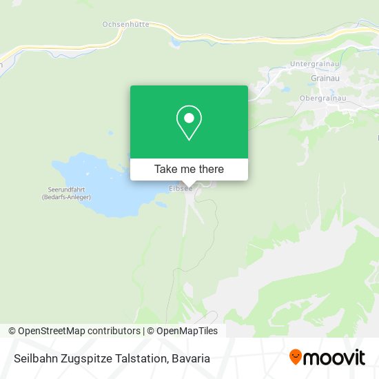 Seilbahn Zugspitze Talstation map