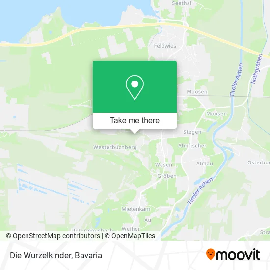 Карта Die Wurzelkinder