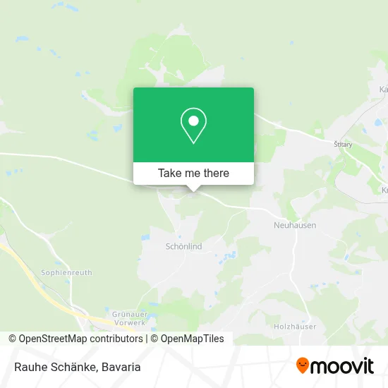 Rauhe Schänke map