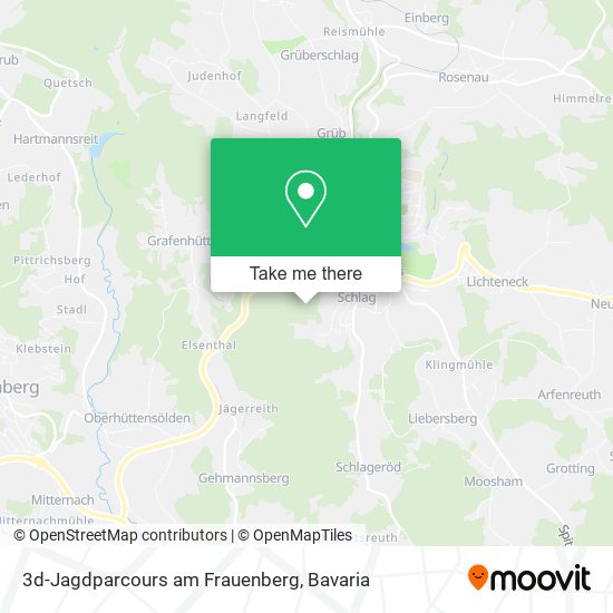 3d-Jagdparcours am Frauenberg map