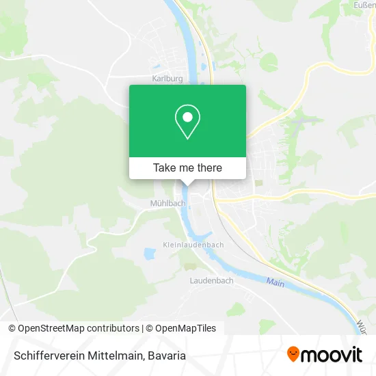 Карта Schifferverein Mittelmain