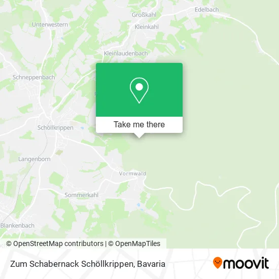 Карта Zum Schabernack Schöllkrippen