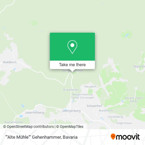 ""Alte Mühle"" Gehenhammer map