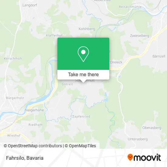 Карта Fahrsilo