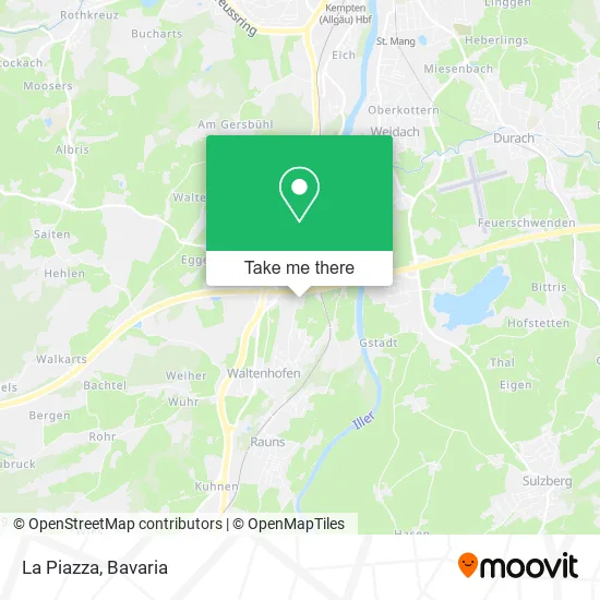 Карта La Piazza