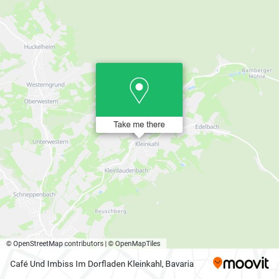 Café Und Imbiss Im Dorfladen Kleinkahl map