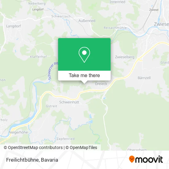 Карта Freilichtbühne