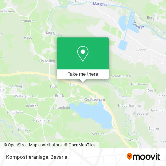 Карта Kompostieranlage