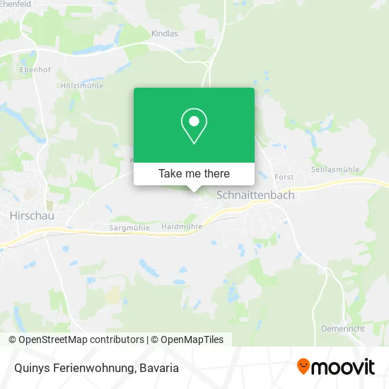 Карта Quinys Ferienwohnung