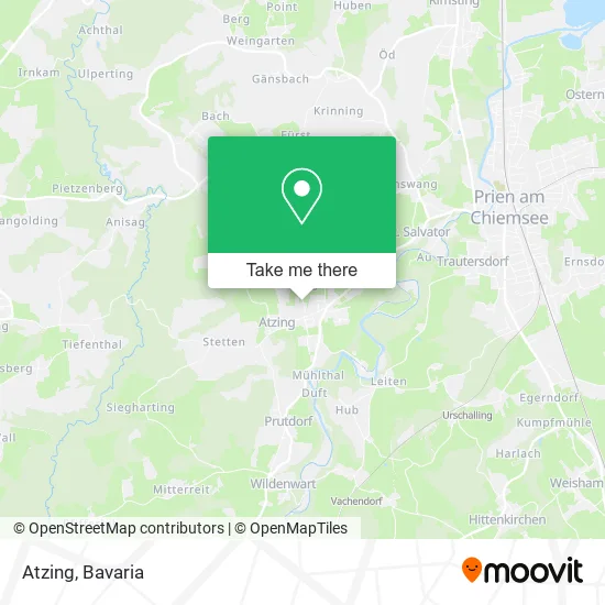 Карта Atzing