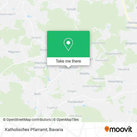 Карта Katholisches Pfarramt