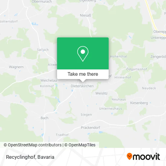 Карта Recyclinghof