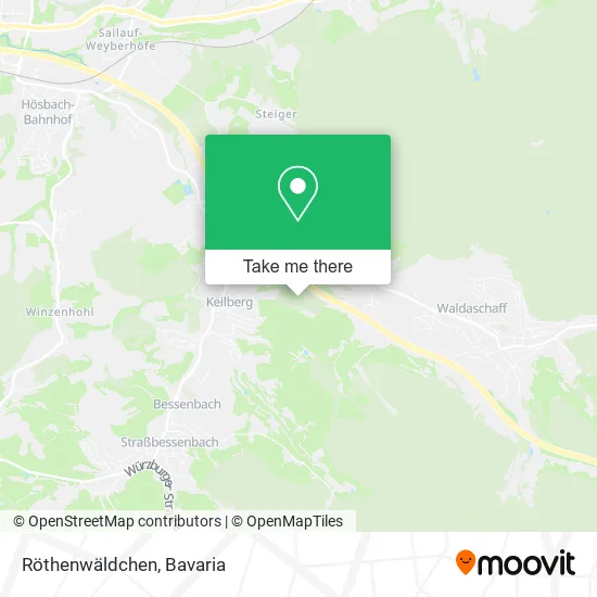 Карта Röthenwäldchen