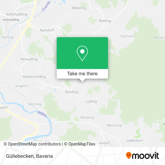 Карта Güllebecken