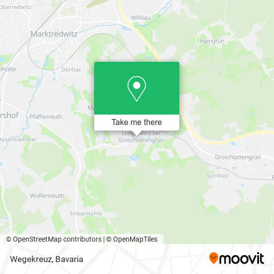 Карта Wegekreuz