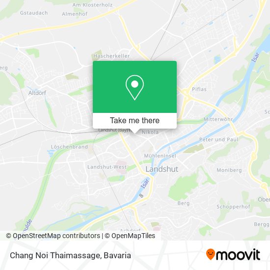 Chang Noi Thaimassage map