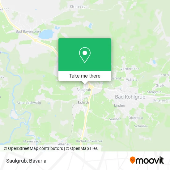 Карта Saulgrub