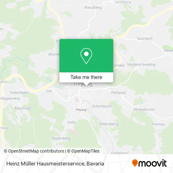 Карта Heinz Müller Hausmeisterservice