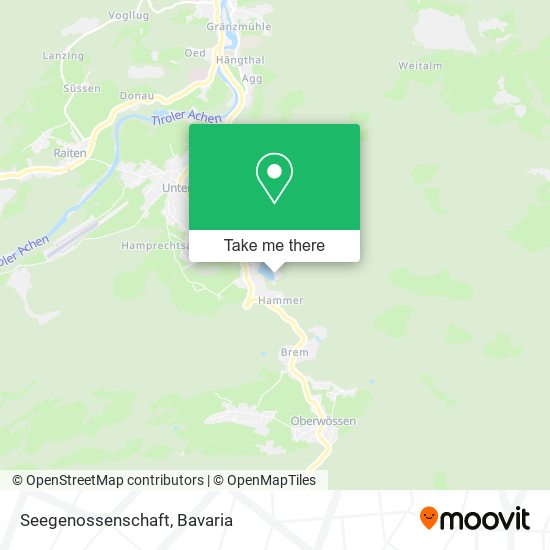 Карта Seegenossenschaft