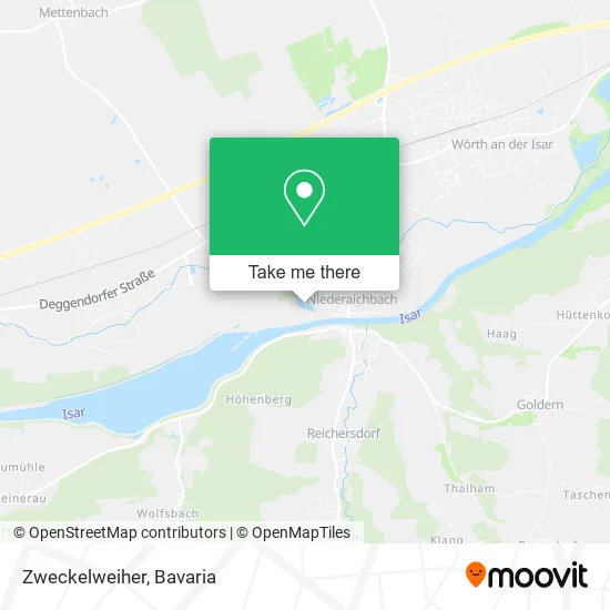 Карта Zweckelweiher