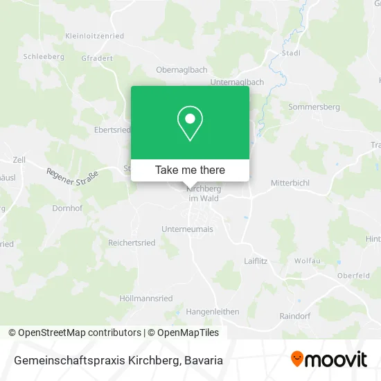 Карта Gemeinschaftspraxis Kirchberg