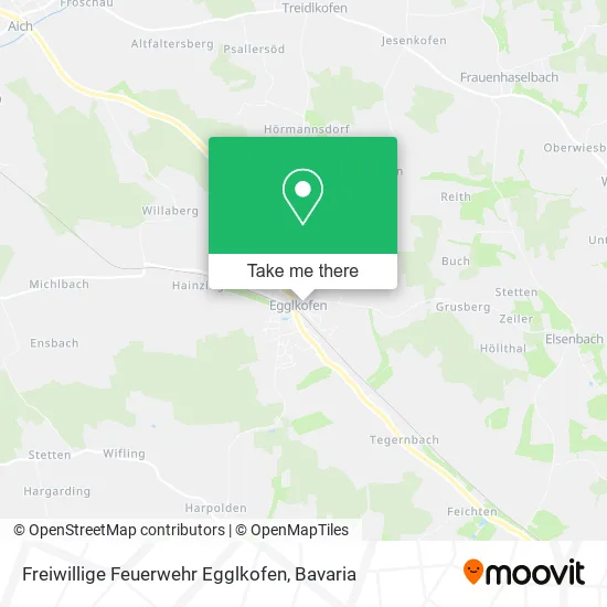 Карта Freiwillige Feuerwehr Egglkofen