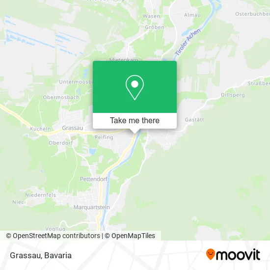 Карта Grassau