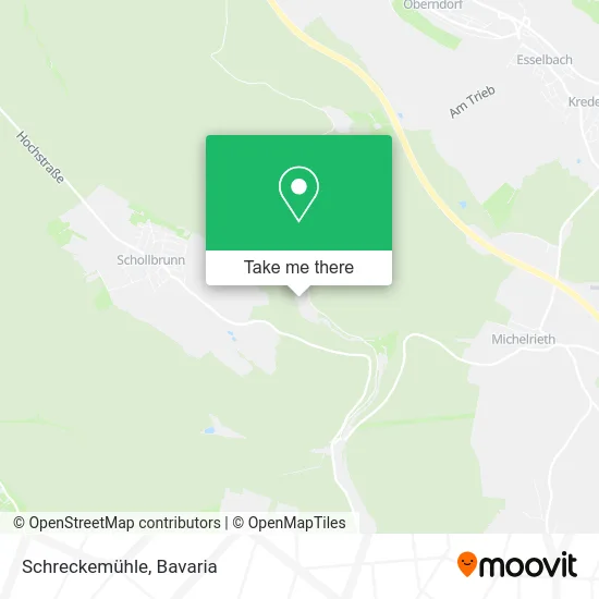 Карта Schreckemühle