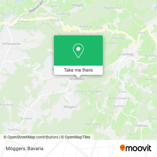Карта Möggers