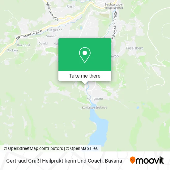 Карта Gertraud Graßl Heilpraktikerin Und Coach