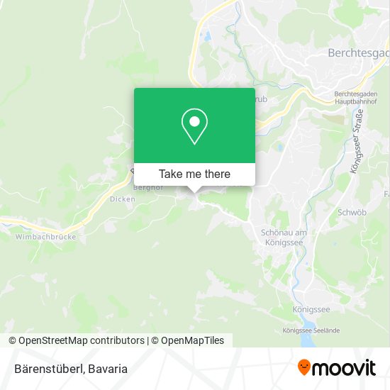 Bärenstüberl map