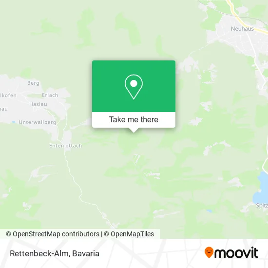 Карта Rettenbeck-Alm