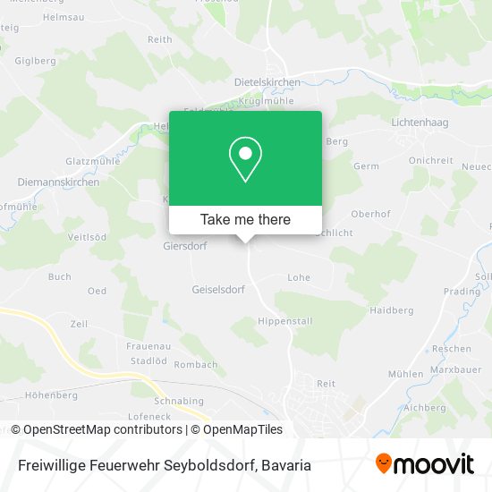 Freiwillige Feuerwehr Seyboldsdorf map