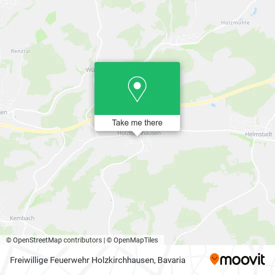 Карта Freiwillige Feuerwehr Holzkirchhausen