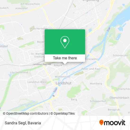 Карта Sandra Segl