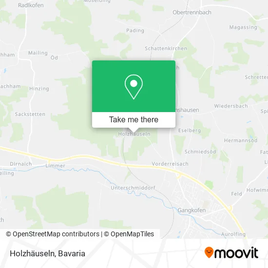 Карта Holzhäuseln