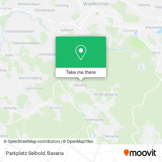 Карта Parkplatz Seibold