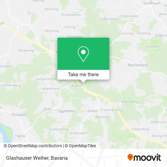 Карта Glashauser Weiher