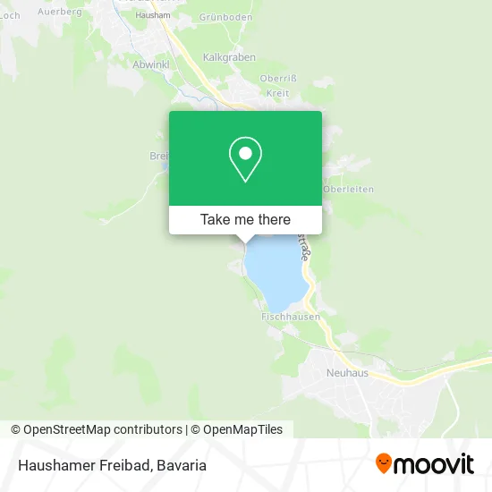 Карта Haushamer Freibad