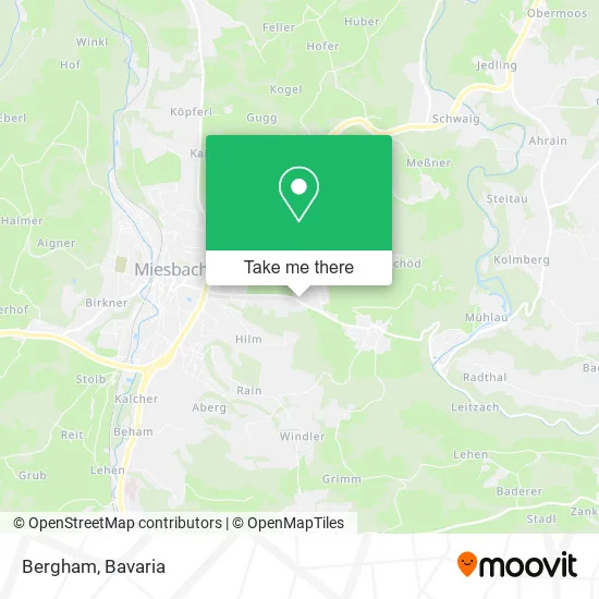 Карта Bergham