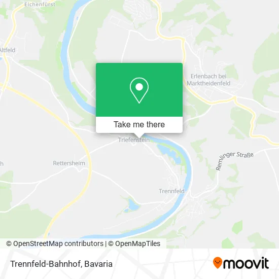 Карта Trennfeld-Bahnhof