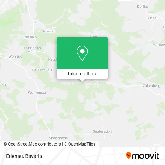 Карта Erlenau